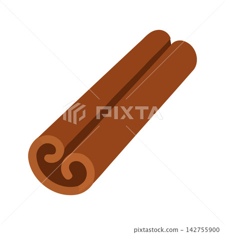 Natural ceylon cinnamon sticks isolated vector art perfect for spice recipes, seasonal decor, baking, and gourmet cuisine themes. Natural ceylon cinnamon sticks isolated vector art perfect for spice recipes, seasonal decor, baking, and gourmet cuisine themes. 142755900