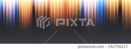 Vertical glowing light lines creating a vibrant digital motion background pattern Vertical glowing light lines creating a vibrant digital motion background pattern 142756217