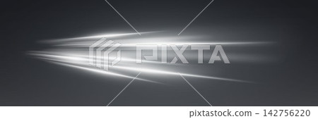 Abstract background showing horizontal light streaks representing fast movement and futuristic design 142756220