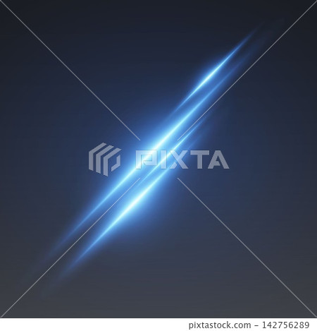 Blue glowing light streaks traversing a dark background, illustrating speed and digital energy Blue glowing light streaks traversing a dark background, illustrating speed and digital energy 142756289