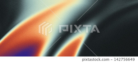 Dark grainy background Abstract red and blue noisy wavygradient creating a vintage textured backdrop Dark grainy background Abstract red and blue noisy wavygradient creating a vintage textured backdrop 142756649