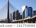 São Paulo cityscape and monorail, Brazil 142759088