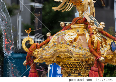 Tomioka Hachimangu Shrine示例節日女神 Tomioka Hachimangu Shrine示例節日女神 142759860