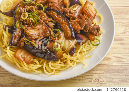 茄子泡菜義面 茄子泡菜義面 142760338
