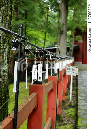 The approach of Nikkoaira san shrine The approach of Nikkoaira san shrine 142760869