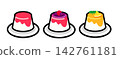 Panna cotta 142761181