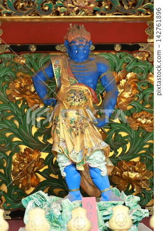 Umalaka at the Yashamon Gate of Nikko Taiyuin Temple 142761896