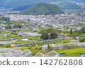 The Limited Express Azusa runs near Shioyama in the Kofu Basin. 142762808