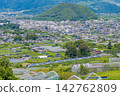 The Limited Express Azusa runs near Shioyama in the Kofu Basin. 142762809