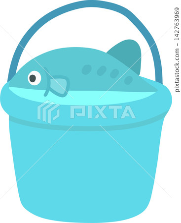 Bucket with Fish Bucket with Fish 142763969
