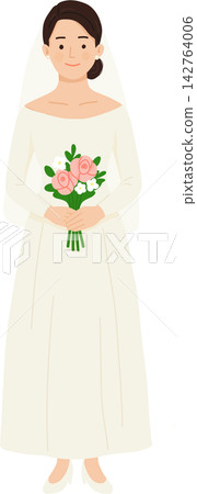 Bride in Wedding Dress Bride in Wedding Dress 142764006