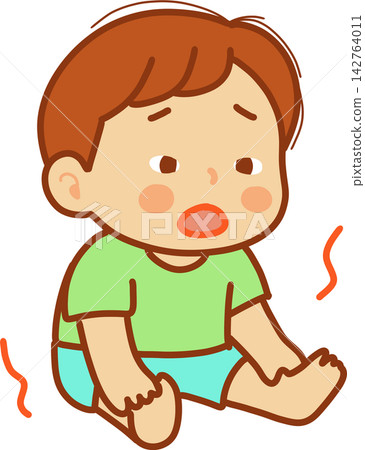 Baby with Dirty Diaper Baby with Dirty Diaper 142764011