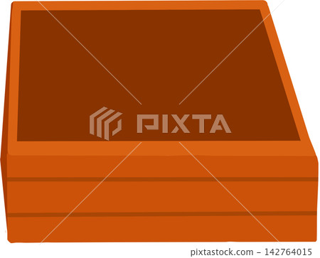 Empty Wooden Box Empty Wooden Box 142764015