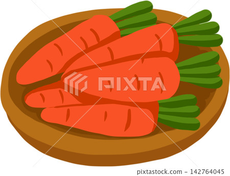Carrots in Basket Carrots in Basket 142764045