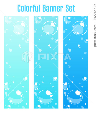 Banner set_Bubble_Vertical Banner set_Bubble_Vertical 142764426