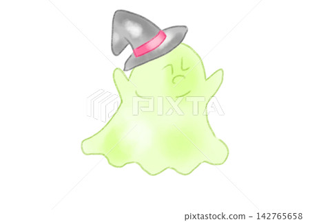 色彩繽紛的萬聖節幽靈 色彩繽紛的萬聖節幽靈 142765658