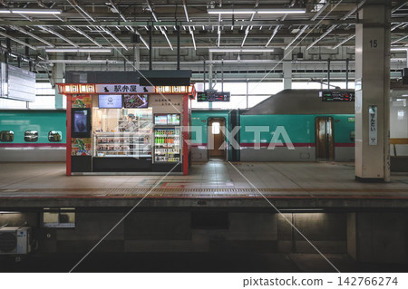April 30 2026 A Sendai Station Shinkansen train platform 142766274