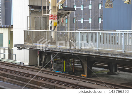 April 30 2026 A Sendai Station platform railway perspective April 30 2026 A Sendai Station platform railway perspective 142766293