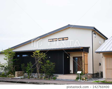 Newly built model home Newly built model home 142768400