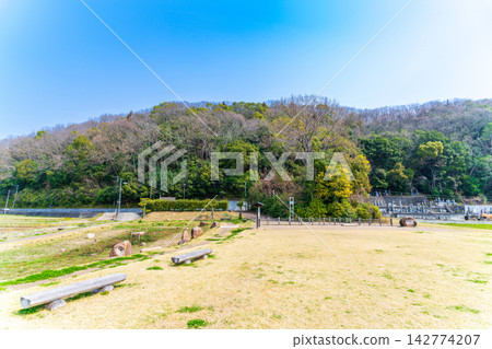 高松城水戰歷史公園,春景1,岡山縣岡山市北區 高松城水戰歷史公園,春景1,岡山縣岡山市北區 142774207