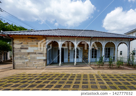 位於格洛弗花園的歷史悠久的西式建築(原格洛弗住宅)的外觀。 位於格洛弗花園的歷史悠久的西式建築(原格洛弗住宅)的外觀。 142777032