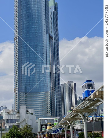 Haeundae Sky Capsule, South Korea, Blue Line Park Haeundae Sky Capsule, South Korea, Blue Line Park 142777582
