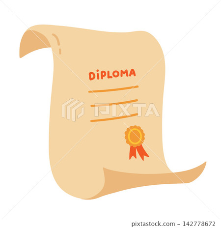 Diploma certificate. Vector illustration. Diploma certificate. Vector illustration. 142778672