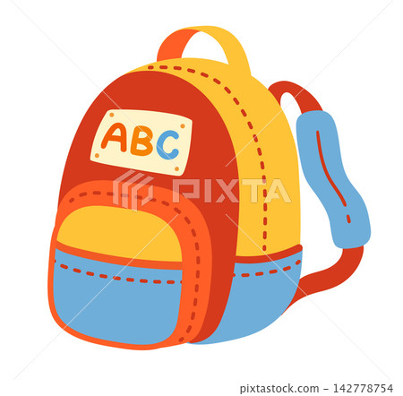 School Backpack Illustration School Backpack Illustration 142778754
