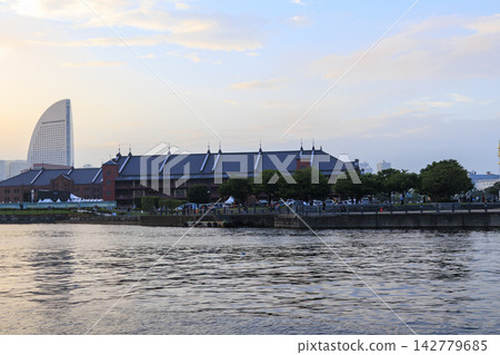 Night view of Yokohama Port Night view of Yokohama Port 142779685