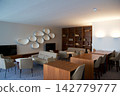 Wroclaw, Poland, June 15, 2018: Executive lounge with sofas and seating areas 142779777