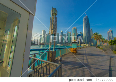 Skyscrapers in Dubai, United Arab Emirates Skyscrapers in Dubai, United Arab Emirates 142779999