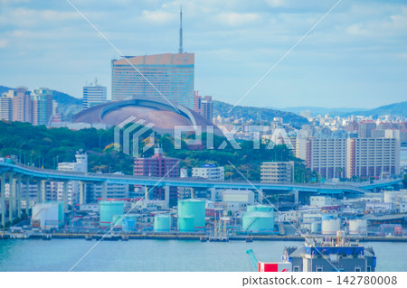 福岡的都市景觀(博多) 福岡的都市景觀(博多) 142780008
