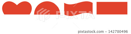 Flag of Indonesia set. Flag in heart shape, love symbol, waving flag and round flag of Indonesia isolated in circle shape collection. Flag of Indonesia set. Flag in heart shape, love symbol, waving flag and round flag of Indonesia isolated in circle shape collection. 142780496