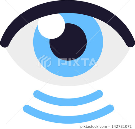 Eye and vision icon 142781071
