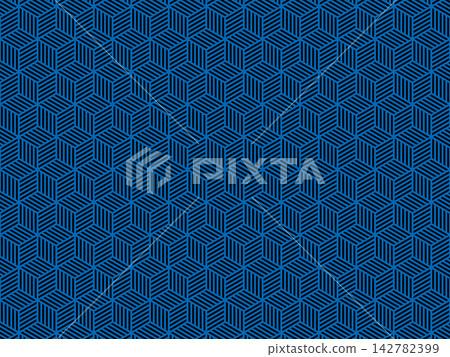 Blue and black tortoiseshell pattern background Blue and black tortoiseshell pattern background 142782399