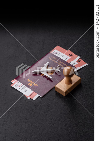 French passport for travel, immigration, education, and business. French passport French passport for travel, immigration, education, and business. French passport 142782511