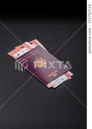 French passport for travel, immigration, education, and business. French passport French passport for travel, immigration, education, and business. French passport 142782518