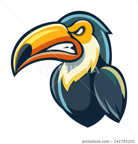 toucan mascot logo design vector toucan mascot logo design vector 142783205