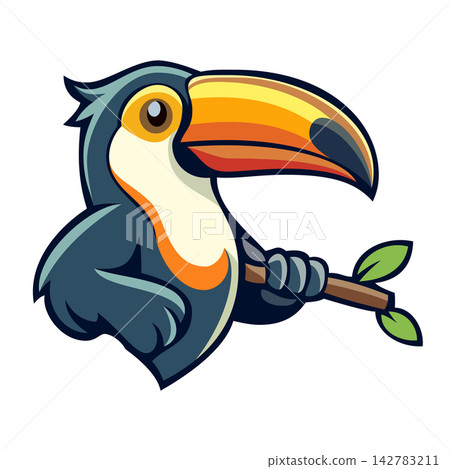 toucan mascot logo design vector toucan mascot logo design vector 142783211