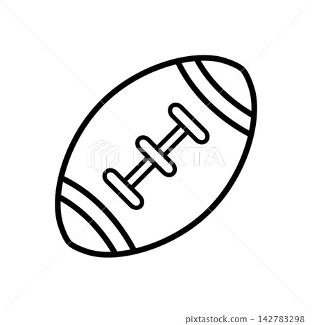 american football icon vector template american football icon vector template 142783298