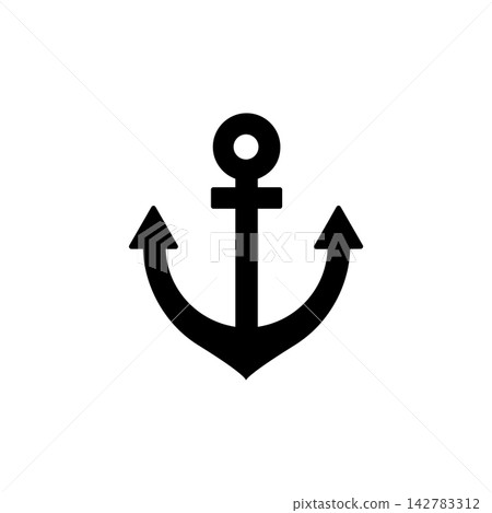 anchor icon design vector template anchor icon design vector template 142783312