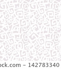 Stylish seamless pattern with swirl lines. Abstract fabric fashion seamless texture for wallpapers, textile. 142783340