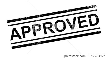 approved icon design vector template approved icon design vector template 142783424
