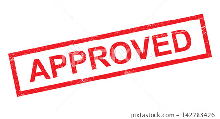 approved icon design vector template approved icon design vector template 142783426