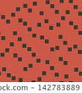 Abstract geometric seamless pattern. Cube ornamental background. Avantgarde artistic ornament 142783889