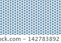 Stylish honey grig seamless pattern with organic shape blots. Beautiful texture. Endless pattern in gentle vintage style . Flowing geometry shapes abstraction. Modern background 142783892