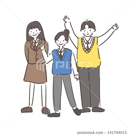 Cute  Student Characters 142784015