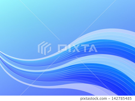 Blue curve Blue curve 142785485