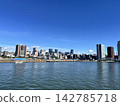 View of the Tsukiji Market redevelopment site from Kachidoki (as of September 2024) 142785718