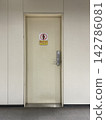 National Stadium Station: Door to a restricted access passage; dark (light available) 142786081